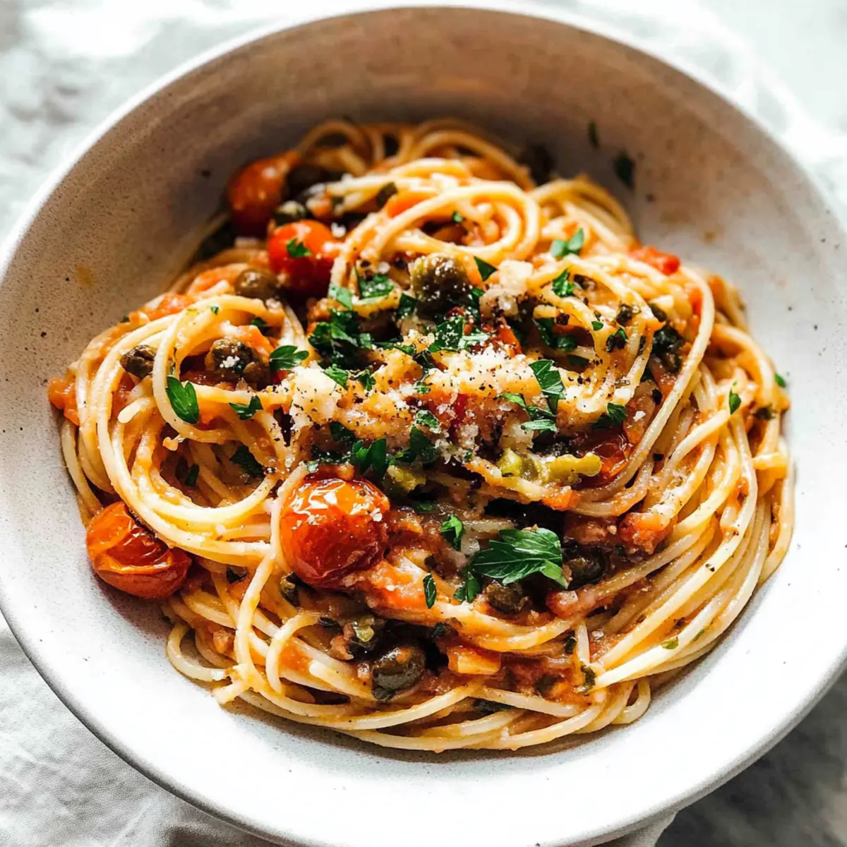 Roasted Tomato Puttanesca