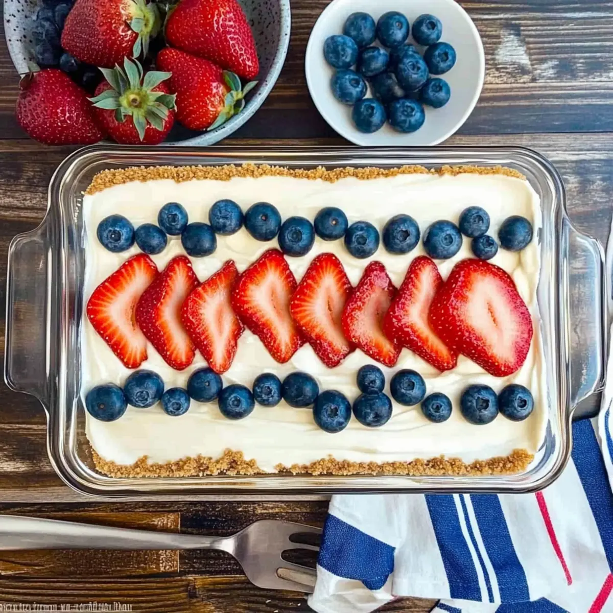 4th of July Icebox Cake