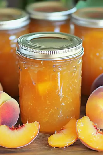 Peach Jam with Sure-Jell