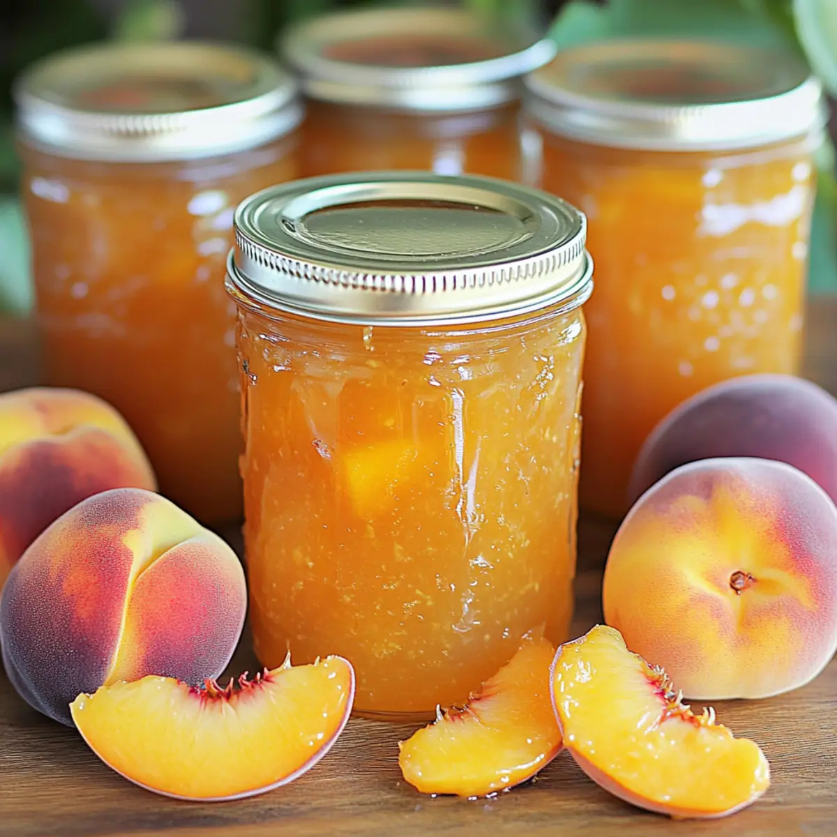Peach Jam with Sure-Jell