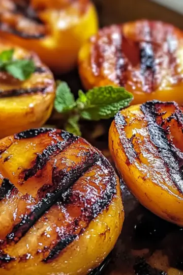 Brown Sugar Grilled Peaches