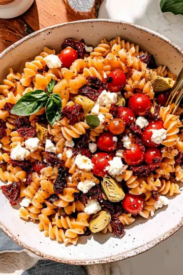 Sun Dried Tomato Pasta Salad
