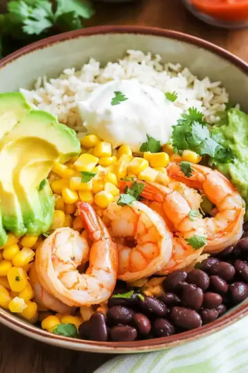 Shrimp Burrito Bowl