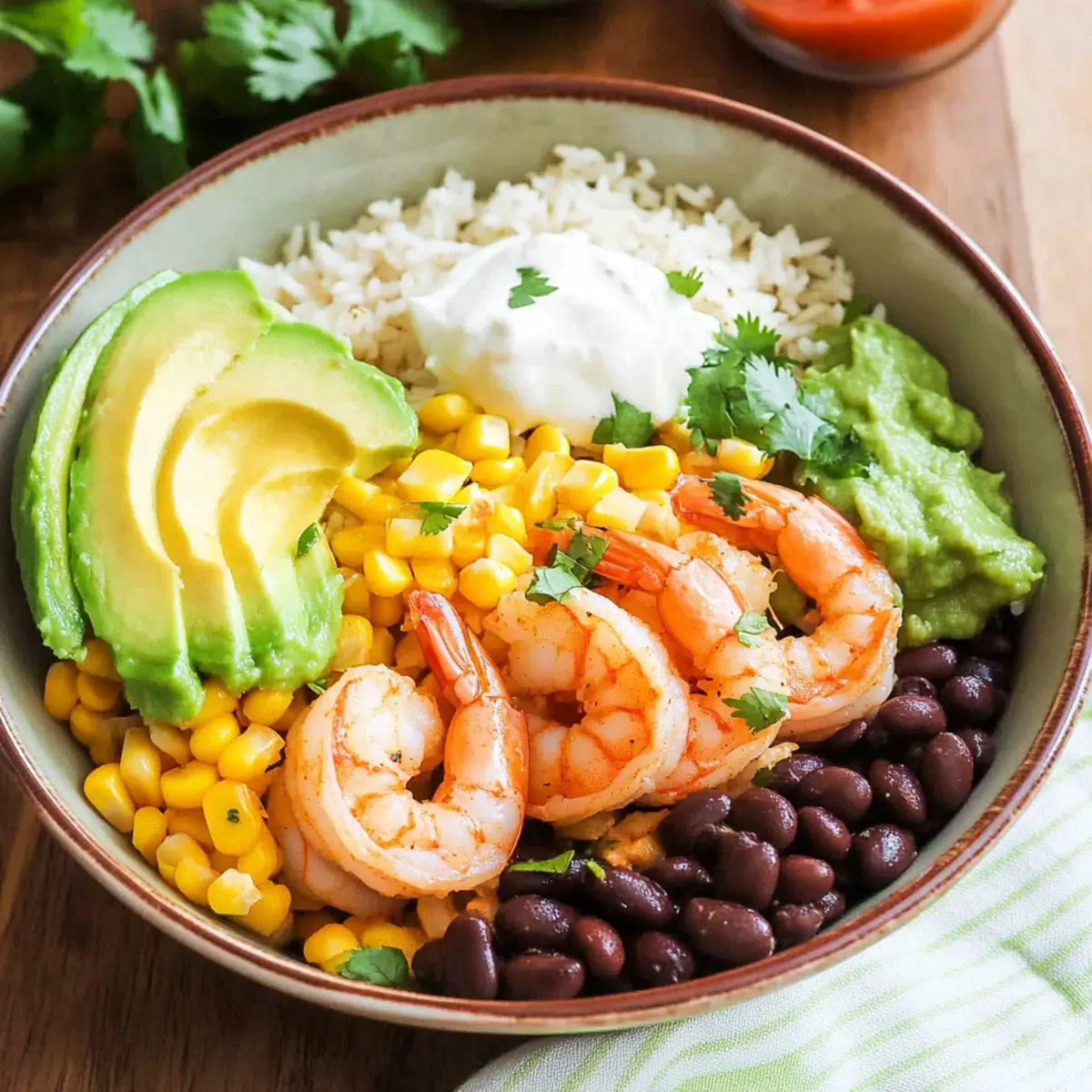Shrimp Burrito Bowl