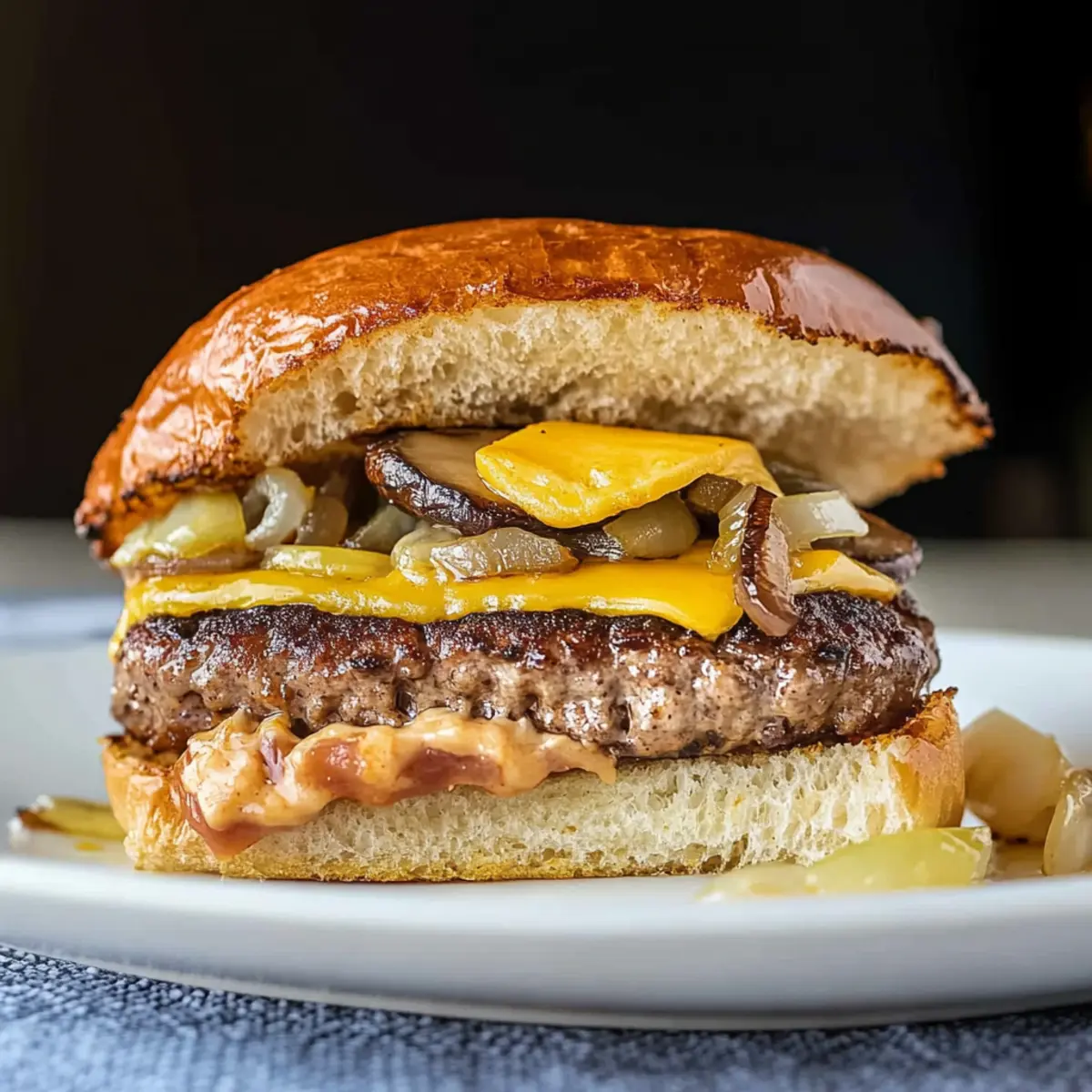 Easy Stuffed Burgers