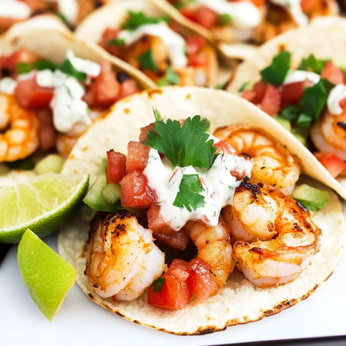 Sheet Pan Shrimp Tacos with Pico de Gallo