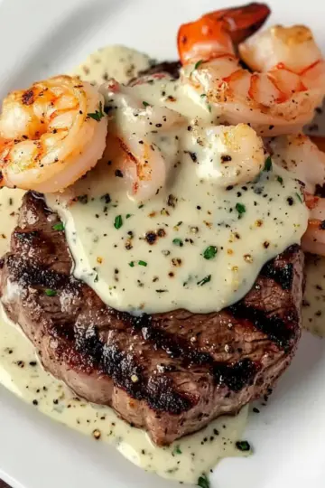 Applebee’s Steak and Shrimp Parmesan