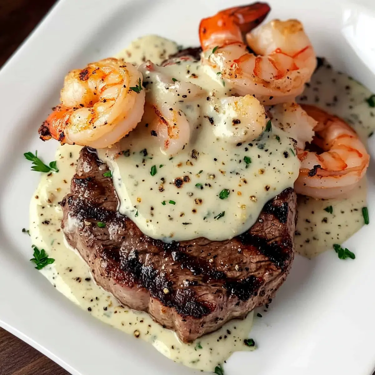 Applebee’s Steak and Shrimp Parmesan