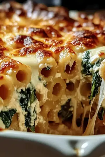 Spinach Ricotta Pasta Bake