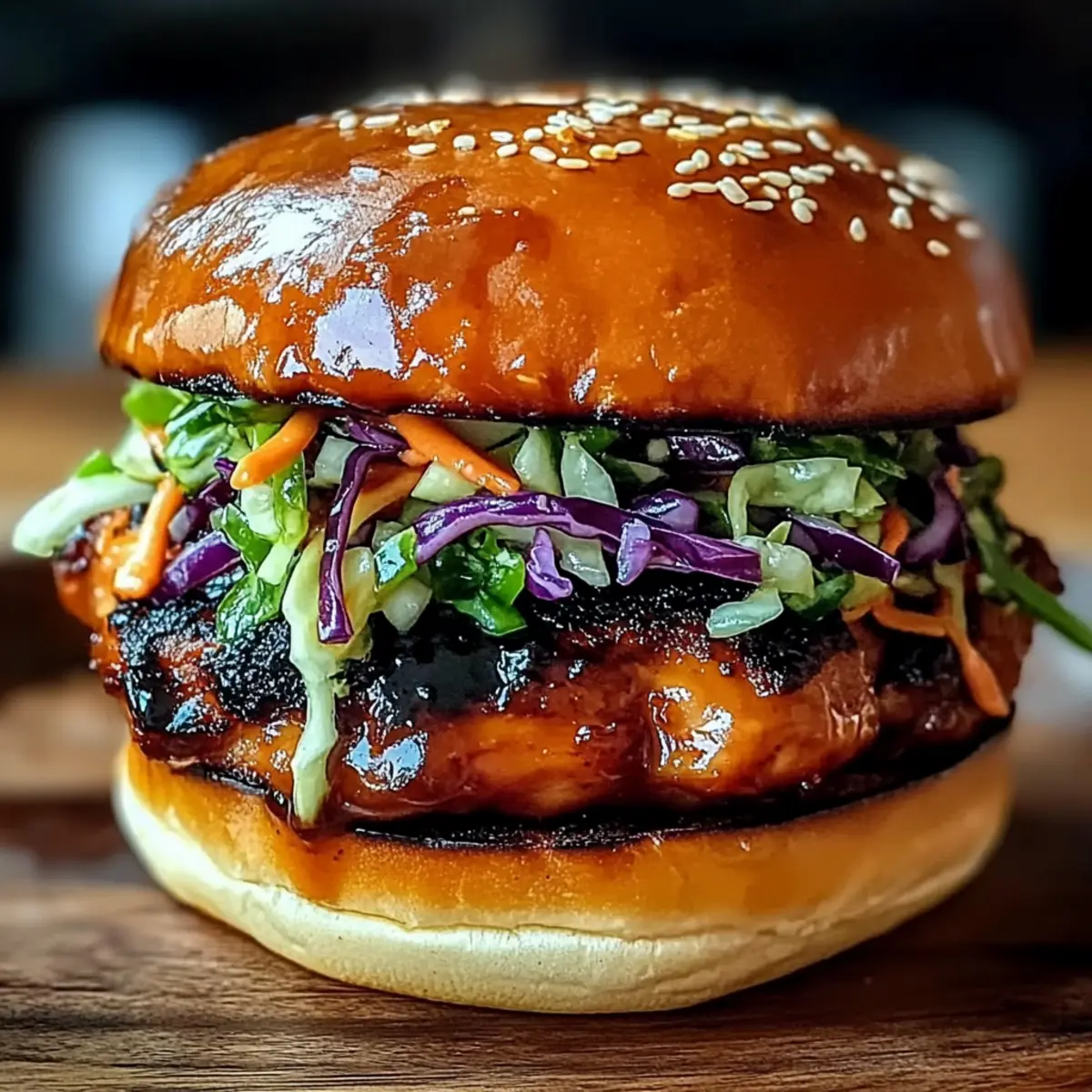 Korean BBQ Chicken Sandwich