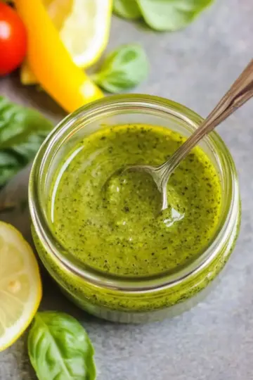 Lemon Basil Vinaigrette