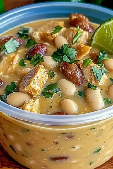 Cajun White Chicken Chili