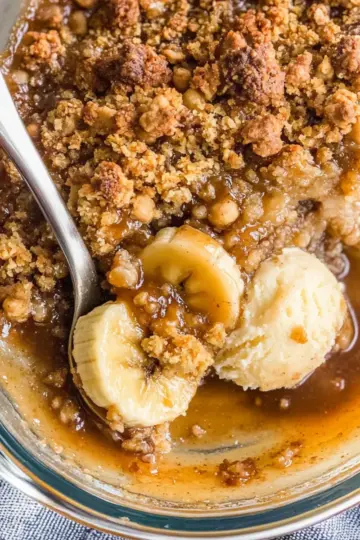 Bananas Foster Crisp