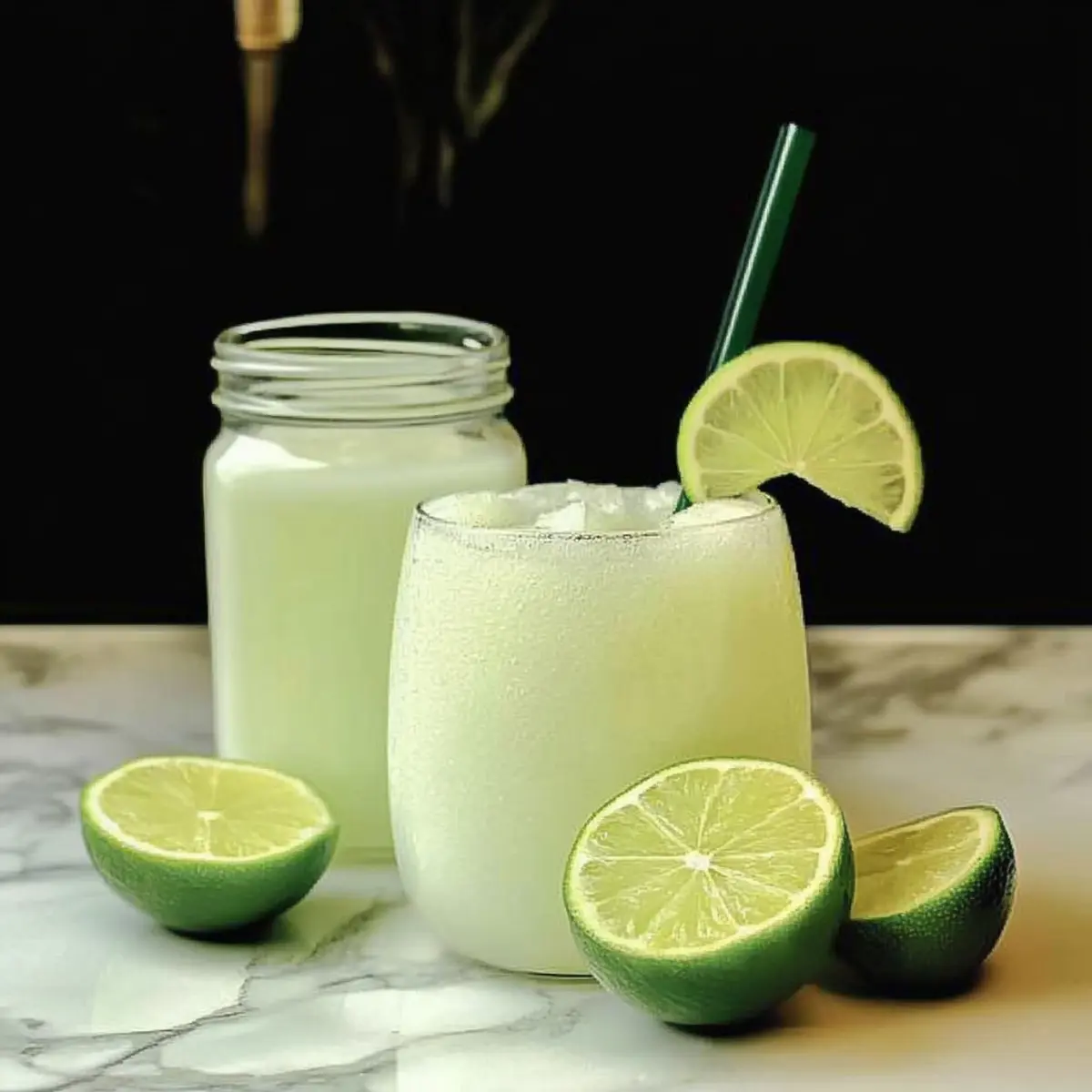Brazilian Lemonade with Coconut