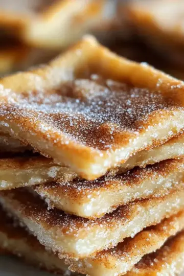 Churro Saltine Toffee