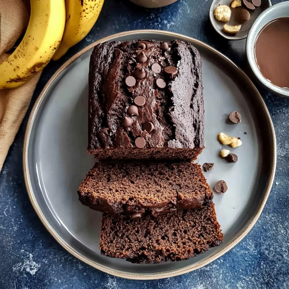 Chocolate Espresso Banana Bread