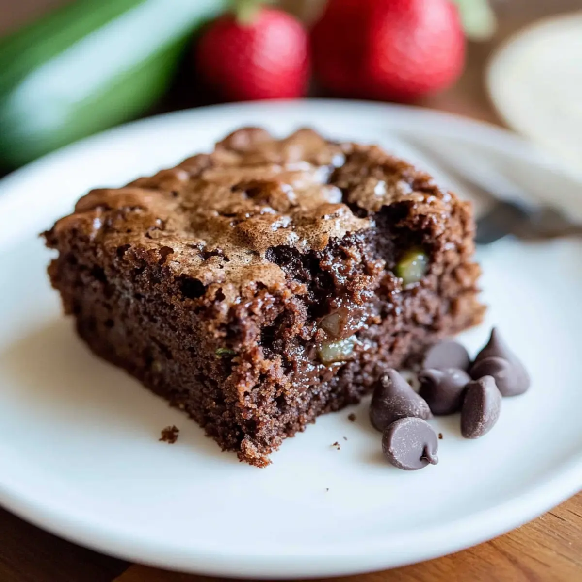 Double Chocolate Zucchini Cake