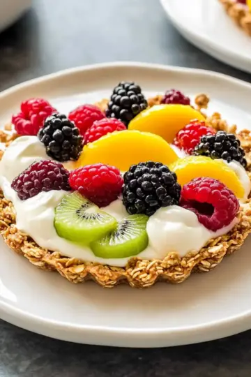 Breakfast Fruit Tarts with Granola Crust