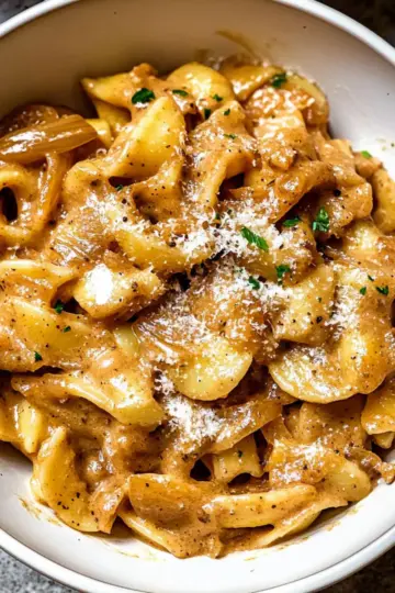 One Pot French Onion Pasta