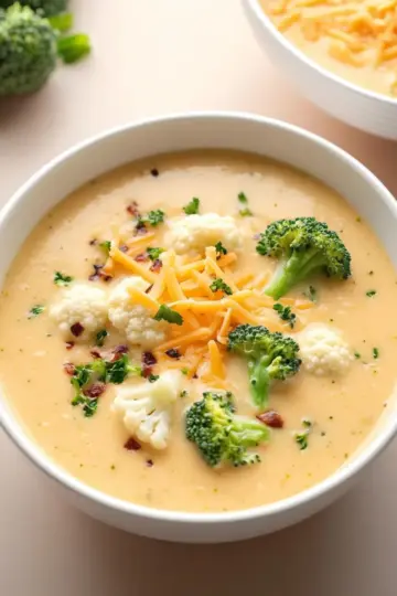 Broccoli Cauliflower Soup