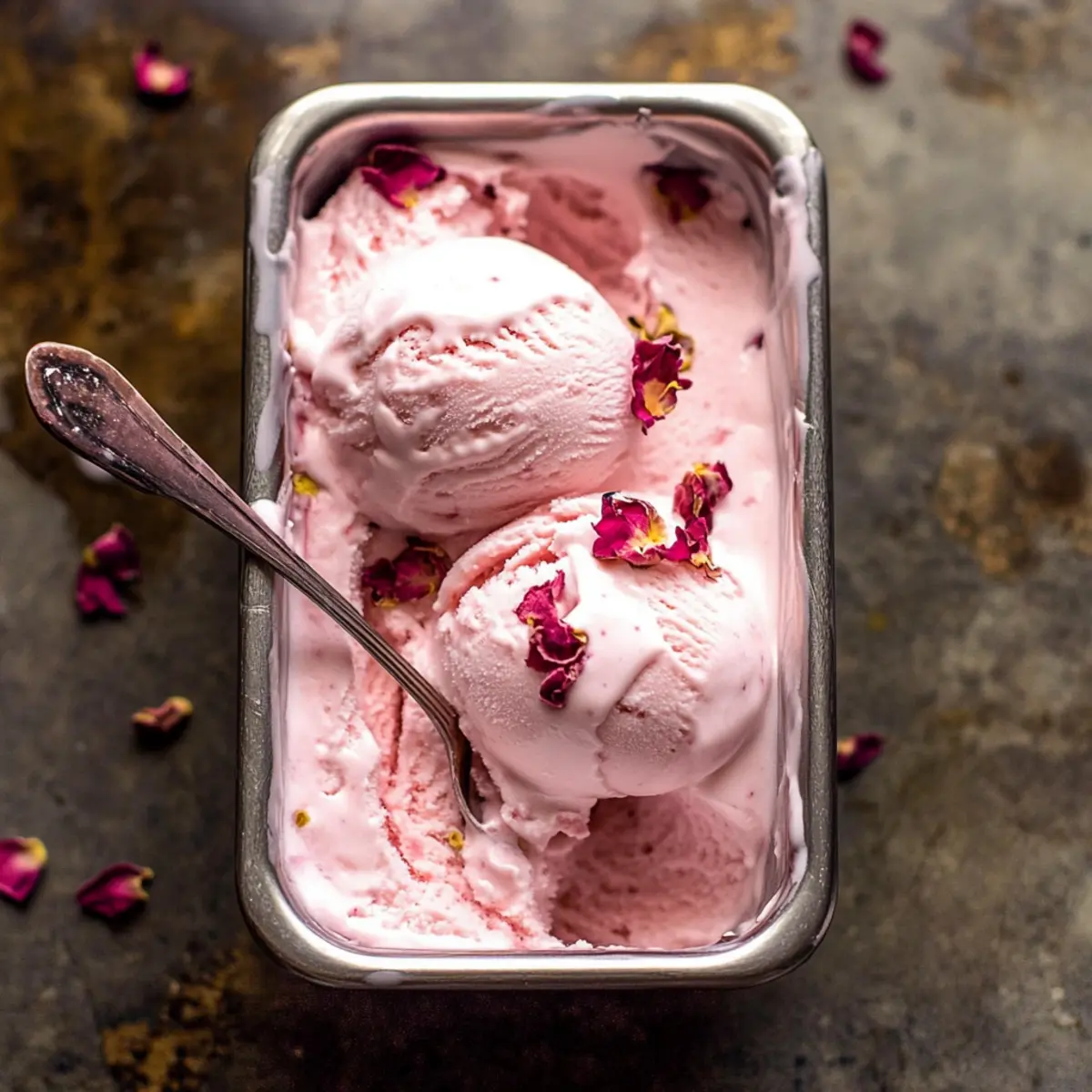 Rose Ice Cream