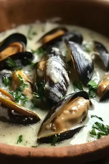 Mussels in White Wine Sauce