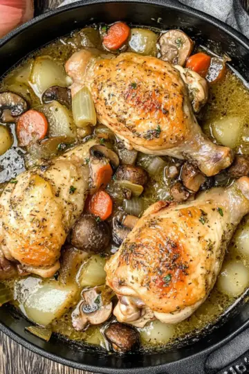 Coq Au Vin Blanc