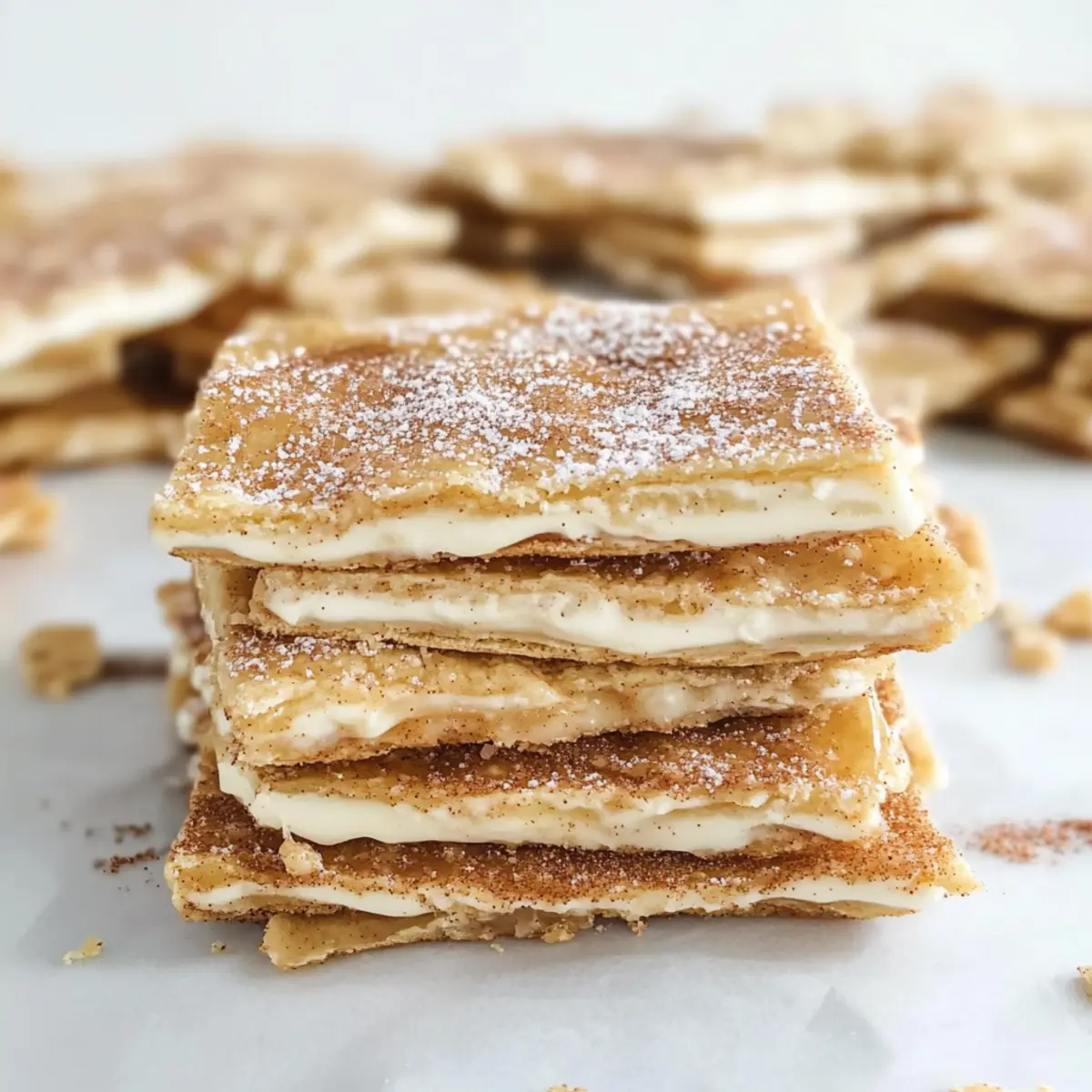 Churro Saltine Toffee