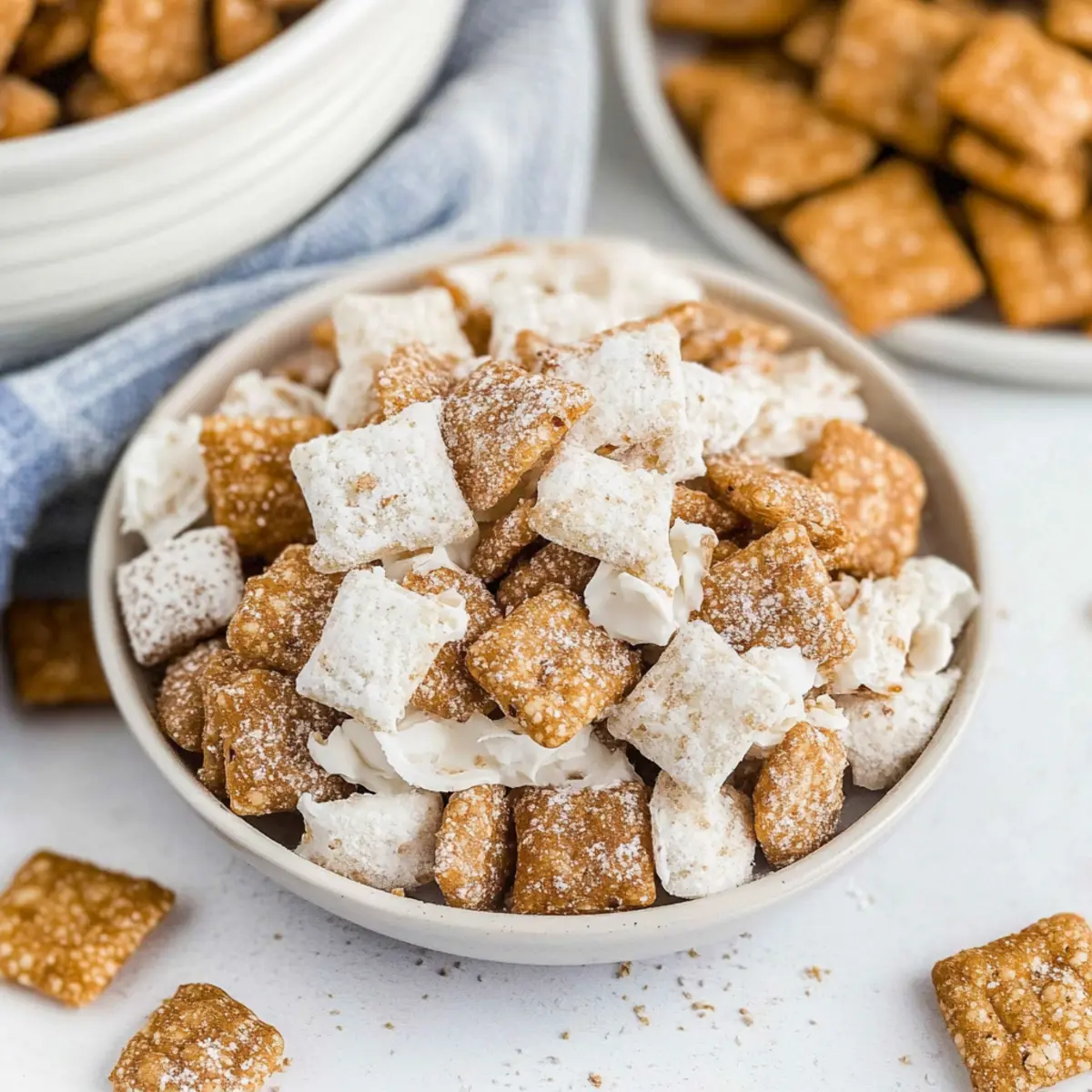 Biscoff Cookie Butter Muddy Buddies