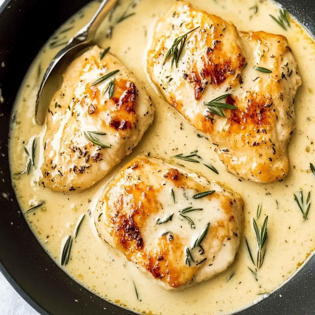 Creamy Dijon Rosemary Chicken