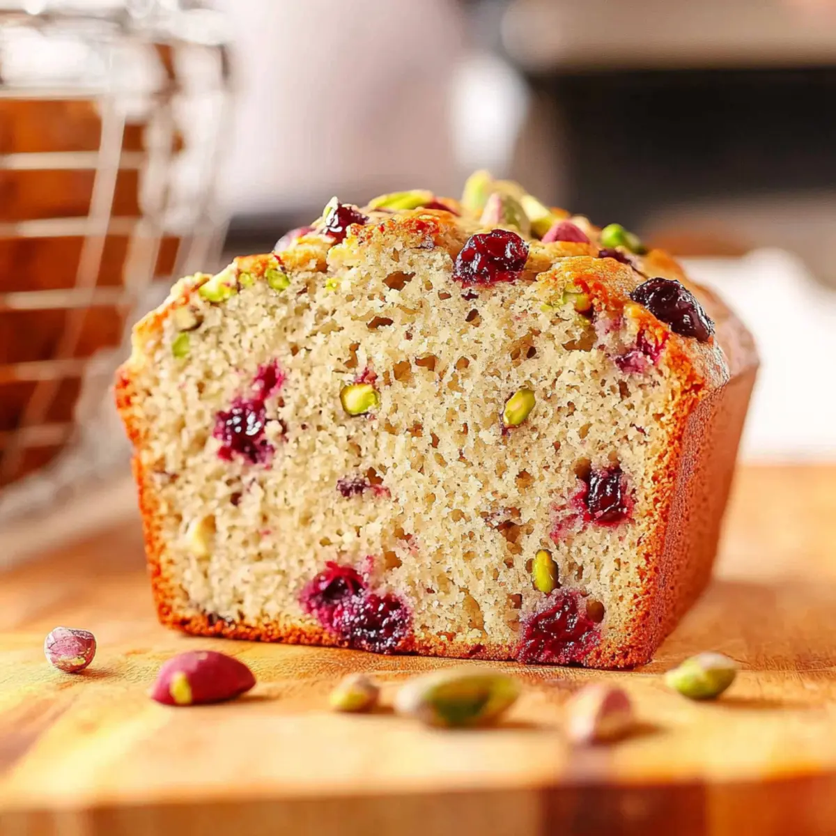 Cranberry Pistachio Bread