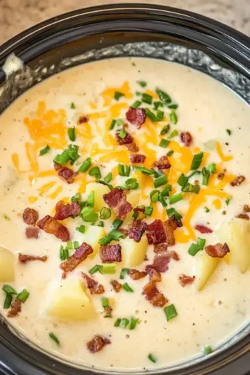 Crockpot Potato Soup Recipe