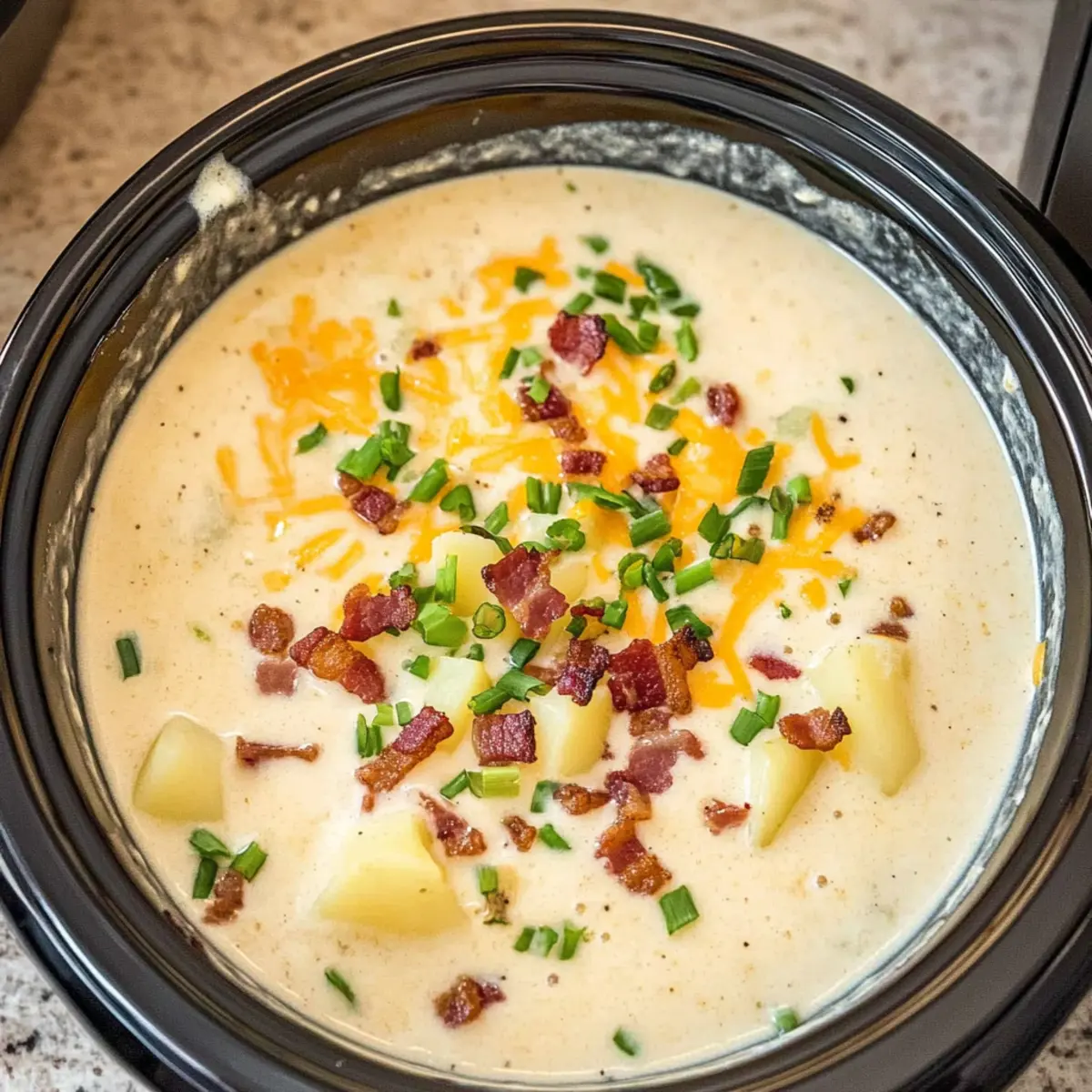 Crockpot Potato Soup Recipe