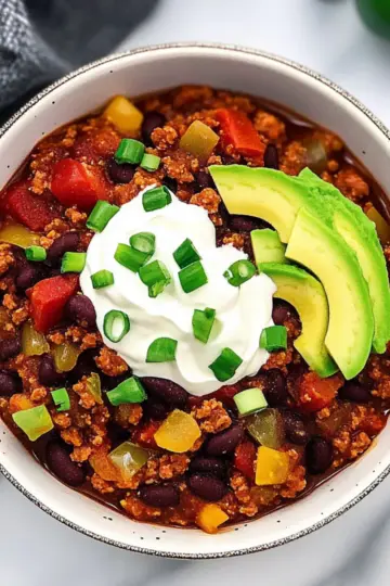 Slow Cooker Protein Chili