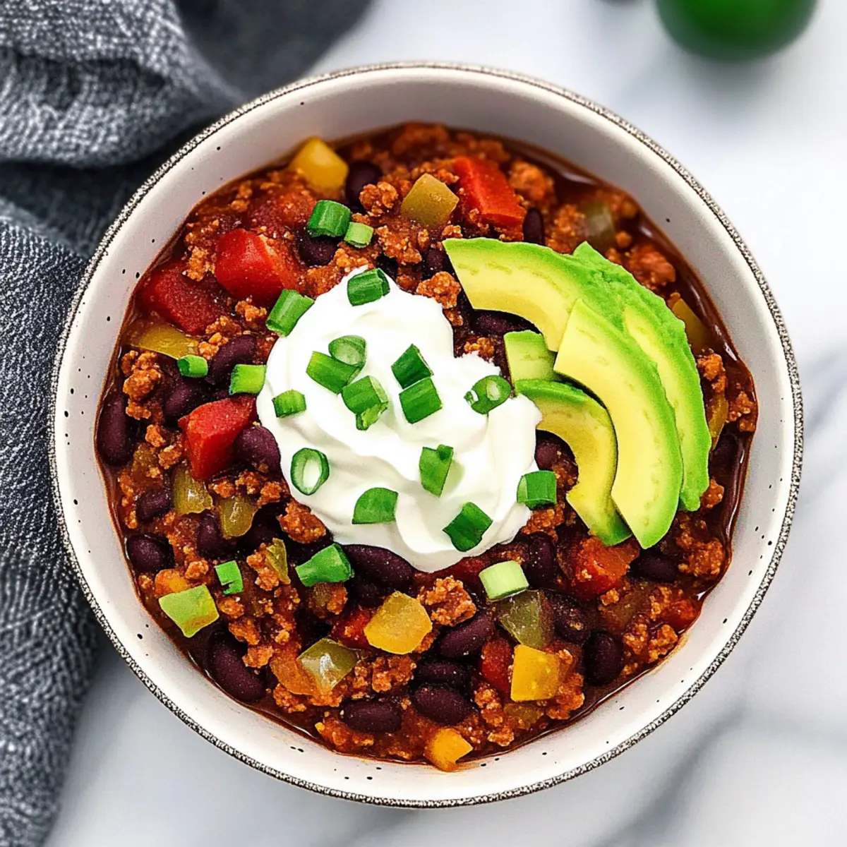 Slow Cooker Protein Chili