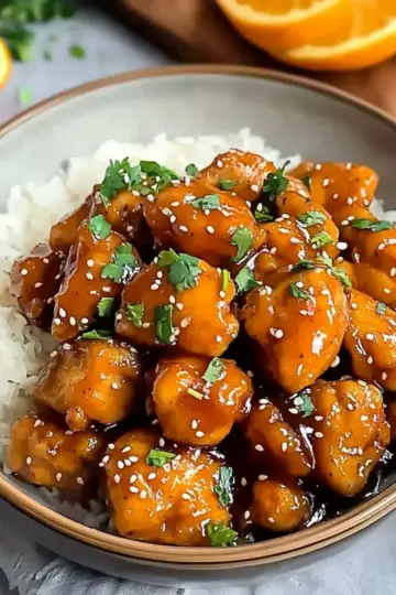 Orange Chicken Recipe