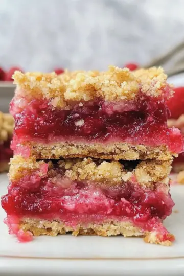 Raspberry Streusel Bars
