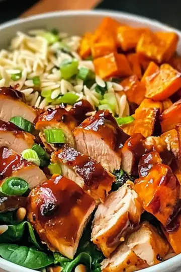 BBQ Chicken Sweet Potato Bowls