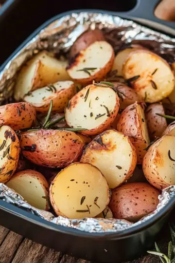Grilled Potatoes in Foil