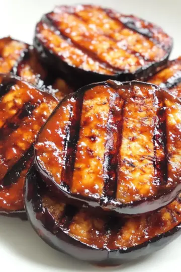 BBQ Grilled Eggplant Steaks