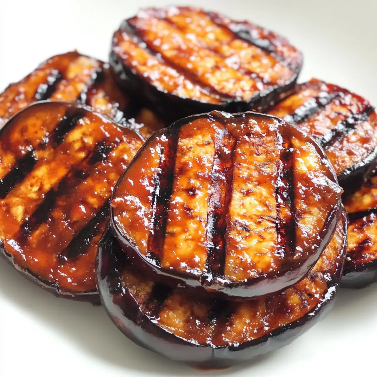 BBQ Grilled Eggplant Steaks