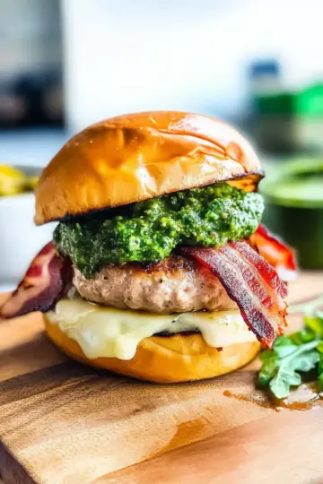 Grilled Lamb Burger
