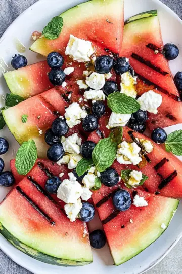 Grilled Watermelon Salad