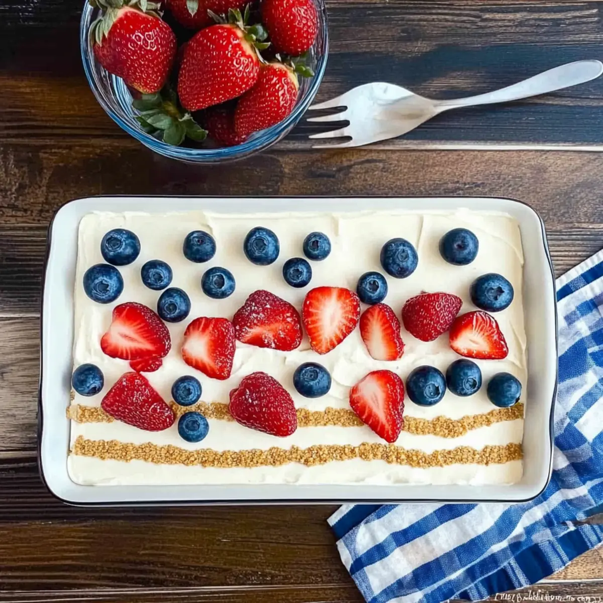 4th of July Icebox Cake