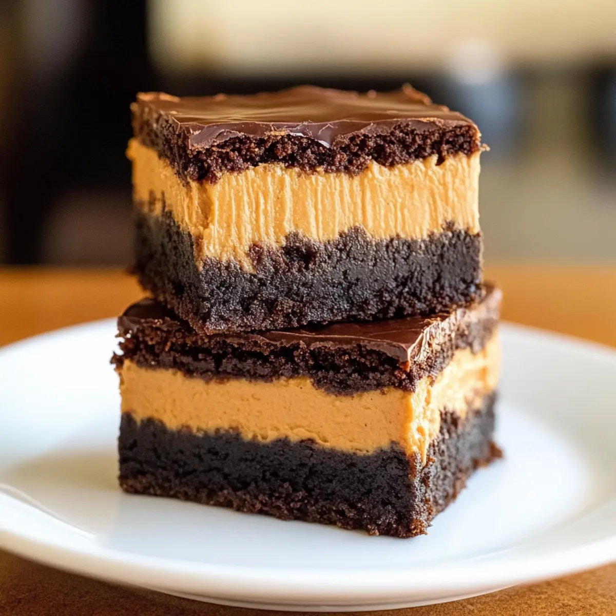 Peanut Butter Brownies