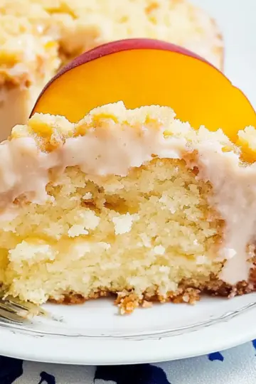 Peach Crumble Cake