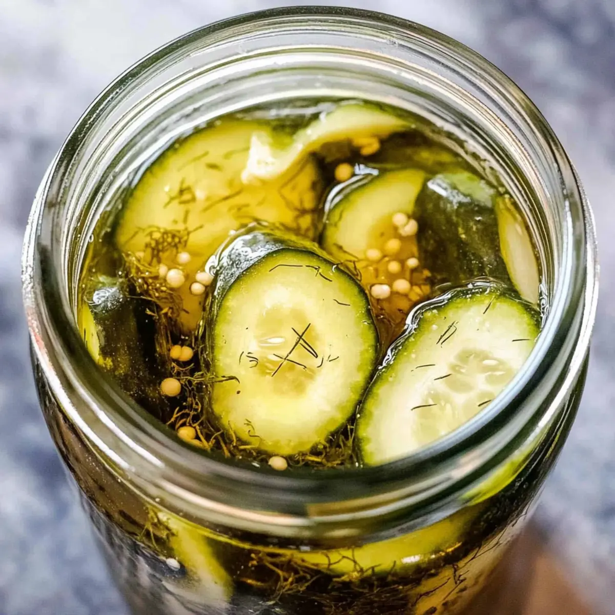 Refrigerator Dill Pickles