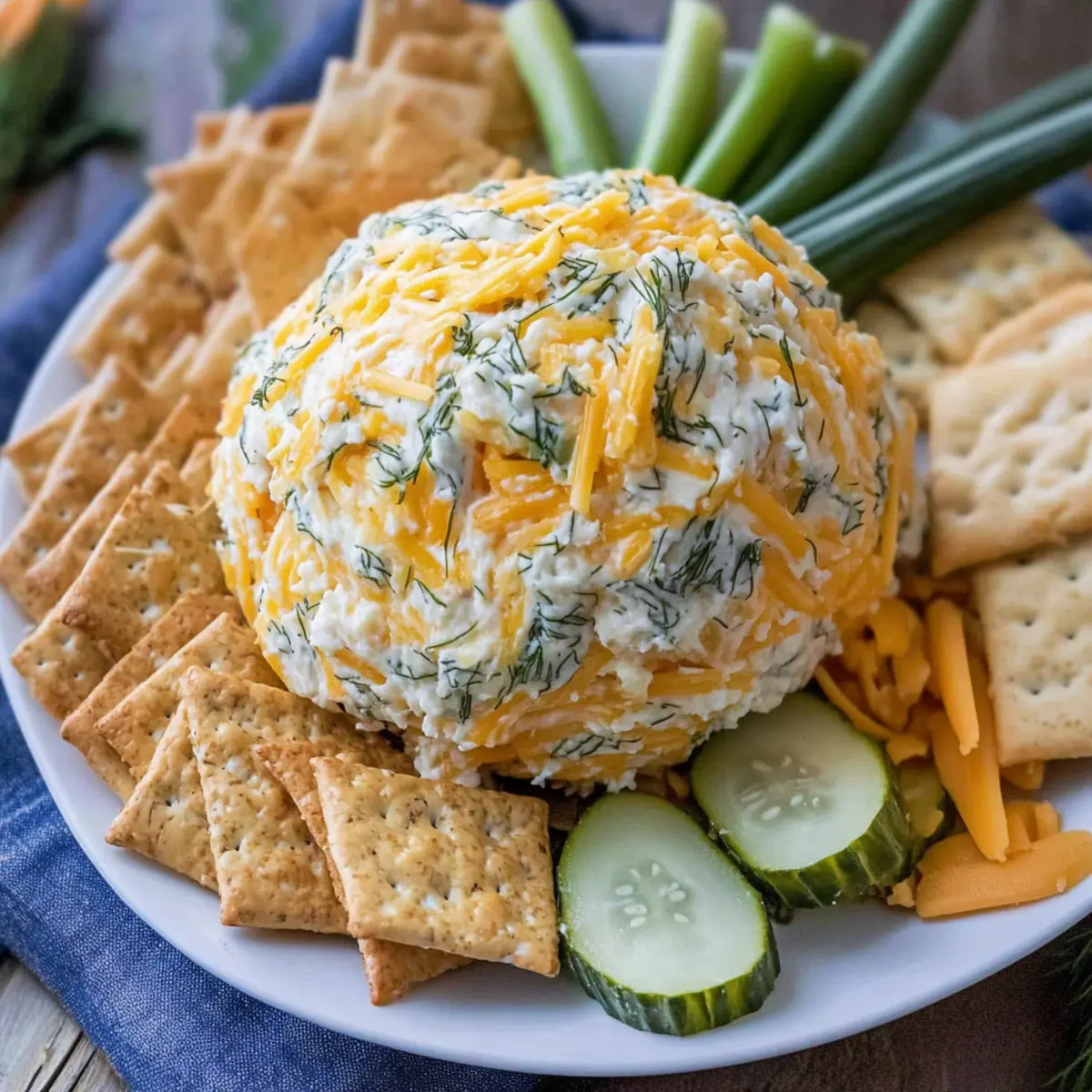 Dill Pickle Cheese Ball Recipe