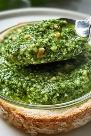 Pesto basilic maison savoureux