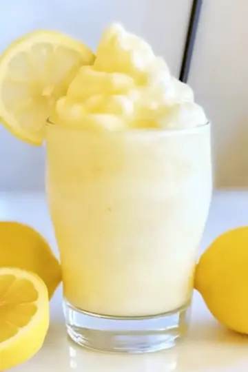 Healthy Frosted Lemonade
